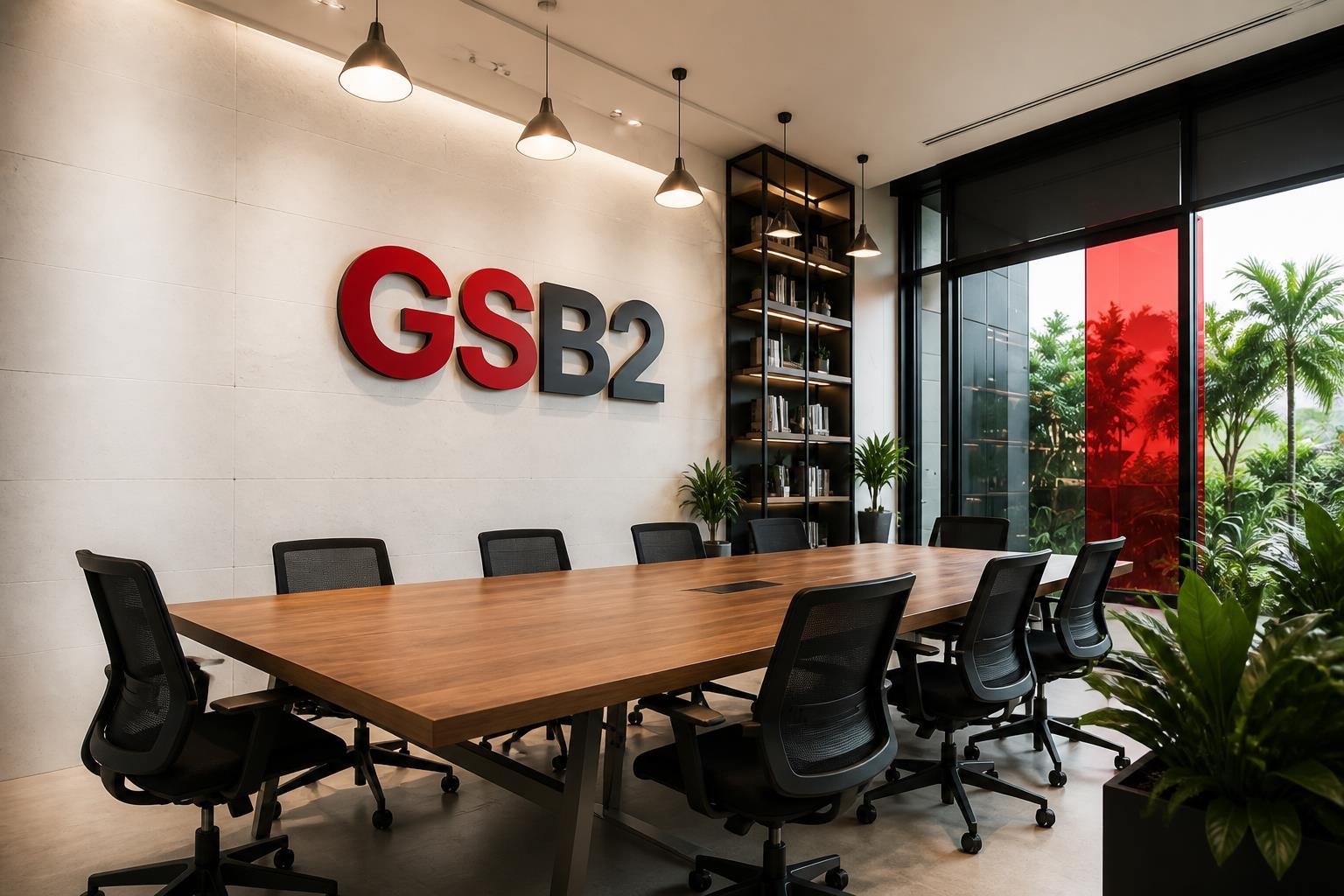 Escritório moderno GSB2
